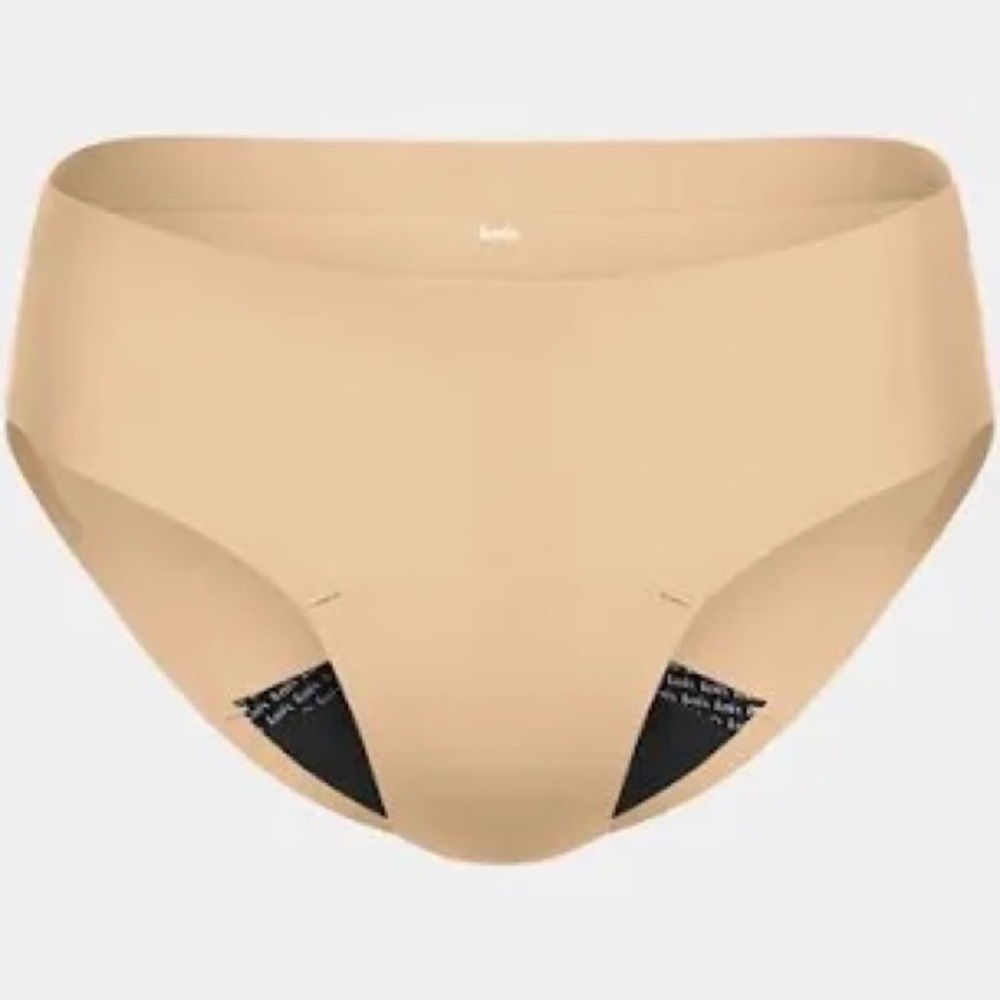 Knix 2 pack no show period underwear women's size XXXXL cream nude tan‎ NWOT
